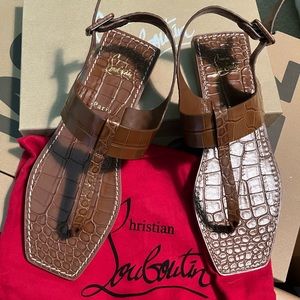 Christian Louboutin Cubango Flat size 40.5